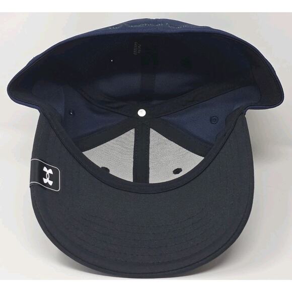 Under Armour Greens At Beaumont Fitted Stretch Black Golf Hat Cap L XL NWT PGA‎ - Picture 11 of 13